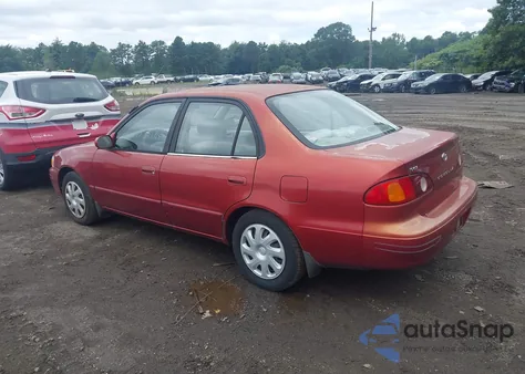2002 Toyota Corolla Le z USA, uszkodzony, nr VIN 2T1BR12E22C530248